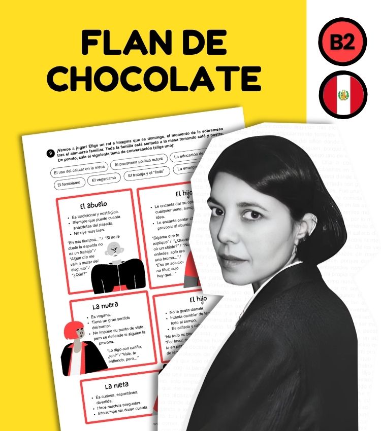 Cuento corto para aprender español - Cuaderno con ejercicios de comprensión de lectura